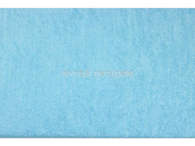 Froté prostěradlo modré 200x220 cm