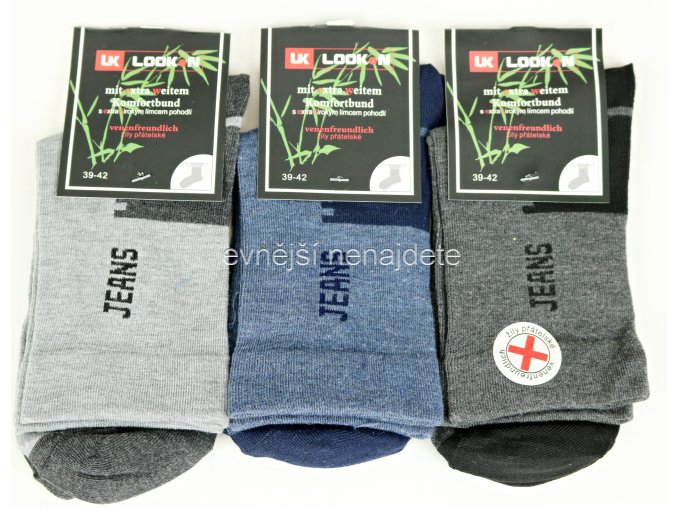 Pánské zdravotní ponožky s bambusovým vláknem vz. 25