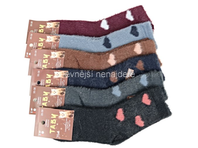 Dámské vlněné ponožky mink vz. 74