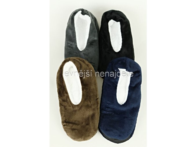 Pánské termo balerínky s beránkem vz. 02