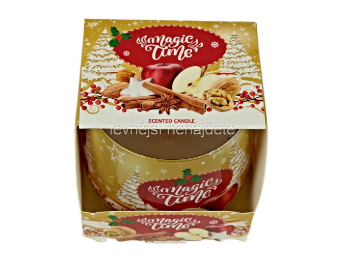 Vonná svíčka ve skle MAGIC TIME 100 g