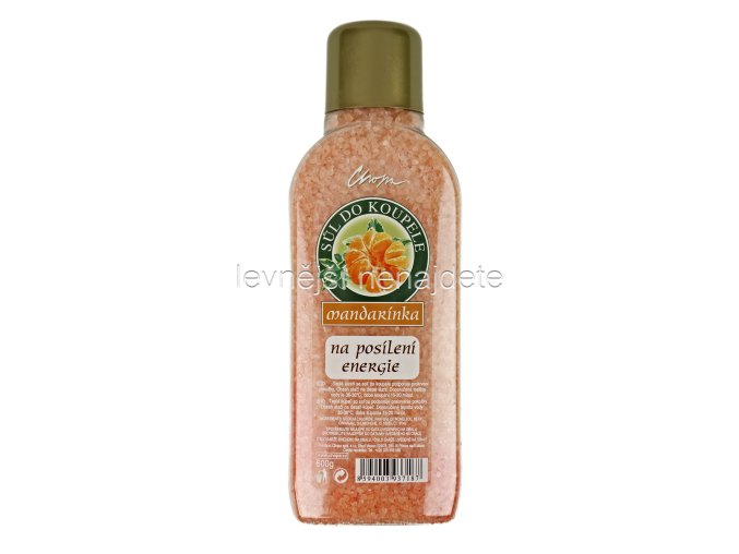 Koupelová sůl mandarinka 600g