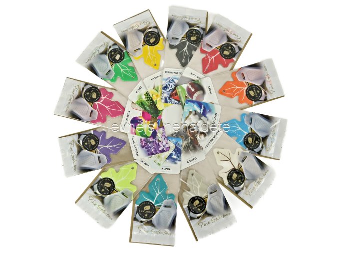 Osvěžovač vzduchu do auta list GOLD PALOMA