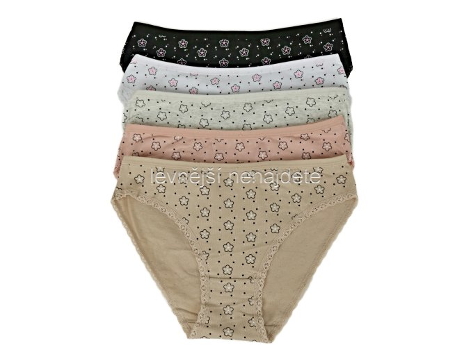 Bavlněné kalhotky s kraječkou vzor 977