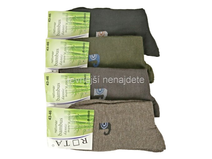 Pánské bambusové ponožky vz. 49