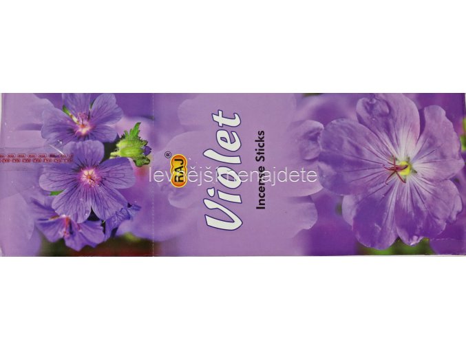 Vonné tyčinky VIOLET 20 ks