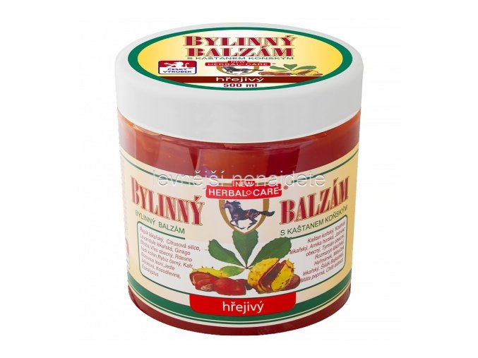 balzam bylinny s kastanem konskym hrejivy 500 ml
