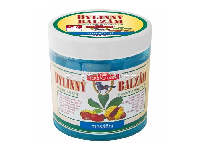 balzam bylinny s kastanem konskym masazni 500 ml