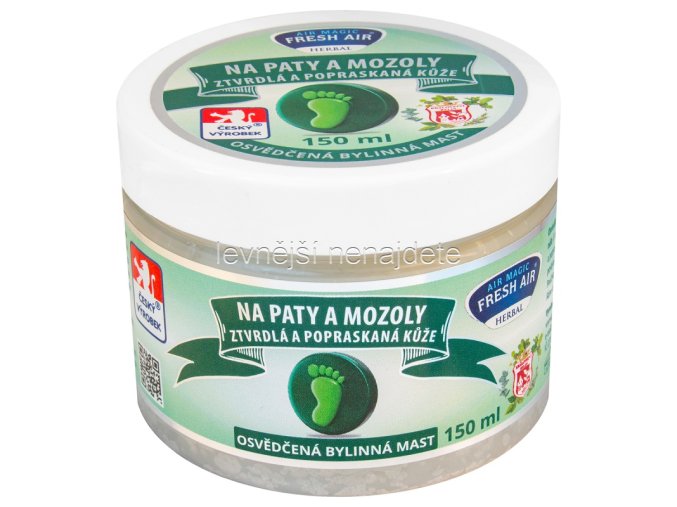 masticky bylinkove 150 ml na paty
