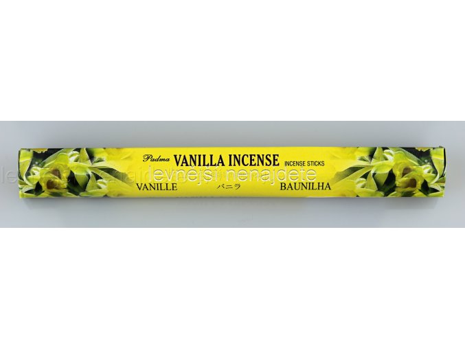 Vonné tyčinky VANILLA 20 ks
