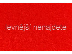 Froté prostěradlo červené 90x200 cm