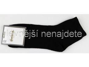 Pánské bavlněné ponožky černé