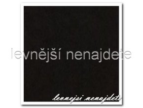 Jersey prostěradlo černé 140x200 cm