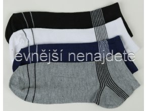 Pánské kotníkové ponožky bar 3 páry (sport)