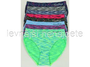 Dámské bezešvé kalhotky melír