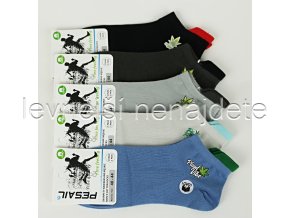 Pánské bavlněné kotníkové ponožky MJ48