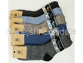 Pánské vlněné ponožky alpaca vz 5