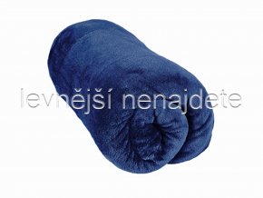 38527 aaryans deka mikroflanel 150x200 cm modra
