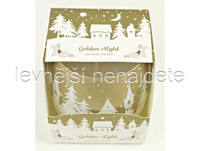 Vonná svíčka ve skle Golden Night 100 g