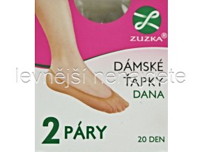 Dámské ťapky tělové 2 páry