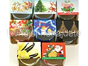 Vonná svíčka ve skle VÁNOCE MIX 100 g