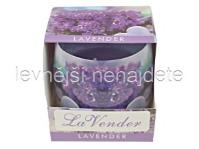 Vonná svíčka ve skle LAVENDER 100 g