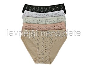 Bavlněné kalhotky s kraječkou vzor 977