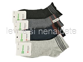 Pánské zdravotní bavlněné ponožky  LM28
