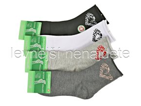 Dámské bavlněné zdravotní ponožky LW63