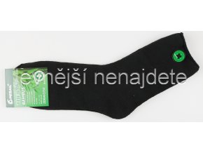 Pánské zdravotní bambusové termo ponožky černé