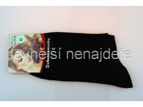 Dámské ponožky černé