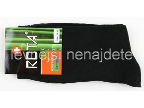 Dámské bambusové ponožky černé