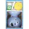 Keramická aroma lampa set modrý