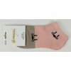 Dámské bavlněné kotníkové ponožky I611W 3 páry