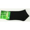 Dámské zdravotní bambusové kotníkové ponožky černé 3 páry