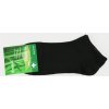 Pánské zdravotní bambusové kotníkové ponožky černé 3 páry