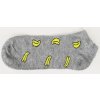 Dámské kotníkové bavlněné ponožky čar 3 páry