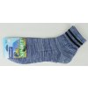 Pánské bavlněné ponožky sports melír KM 3 páry