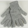 Pánské pletené prstové rukavice melír