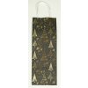 Vánoční papírová  taška na lahev 35 x 12,5 cm
