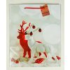 Vánoční papírová taška vzor 08A  32 x 26 cm
