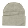 Čepice zimní pletená světle šedá