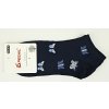 Dámské bavlněné kotníkové ponožky IW25