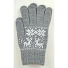 Dámské pletené prstové rukavice R04