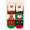 Dámské bavlněné vánoční ponožky FF02
