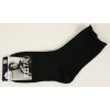 Dámské zdravotní bavlněné ponožky černé
