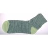 Dámské bavlněné ponožky melír 3 páry