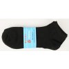 Pánské kotníkové ponožky černé 3 páry (sport)