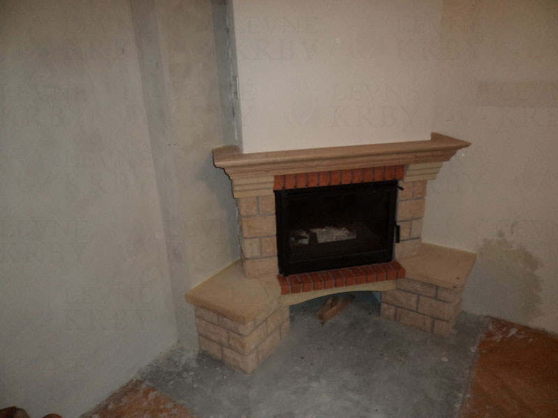 Krbová obestavba MARTA s vložkou ENKA 18 kW vodní výměník