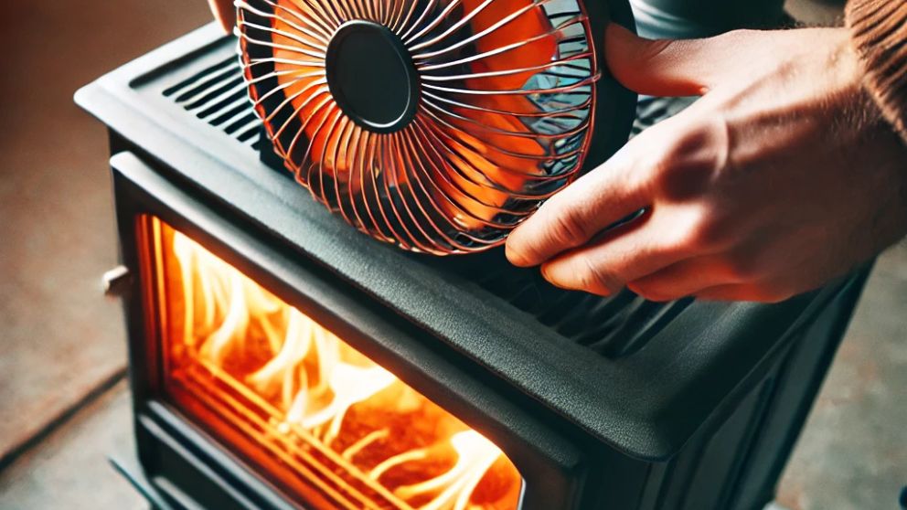 Jak správně používat a umístit ventilátor na kamna?
